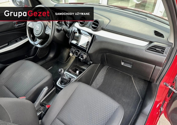 Suzuki Swift cena 57900 przebieg: 75500, rok produkcji 2019 z Pilzno małe 46